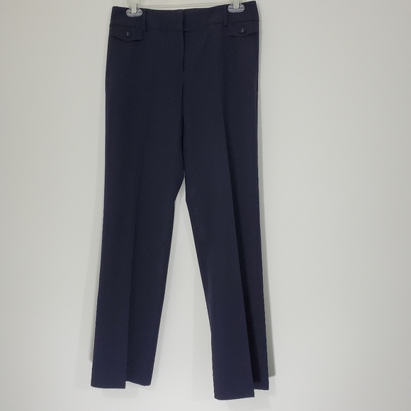 Talbots Petites Navy Stretch Pants, Size 4 - Picture 10 of 10